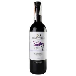 Вино Zonin Cabernet Italiano, червоне, сухе, 12%, 0,75 л