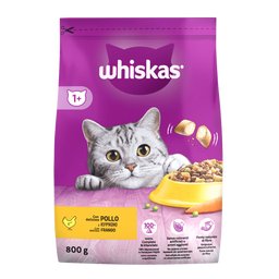 Сухой корм для кошек Whiskas, с курицей, 800 г