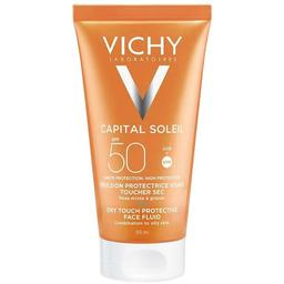 Солнцезащитная матирующая эмульсия для лица Vichy Capital Soleil, SPF50, 50 мл