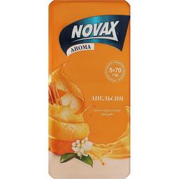 Туалетне мило Novax Aroma Апельсин 350 г (5 шт. х 70 г)