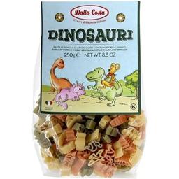 Макарони Dalla Costa Dinosauri з томатом та шпинатом, 250 г