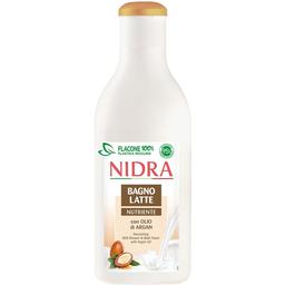 Піна для ванни та душу Nidra Bagnolatte Nutriente живильна з аргановою олією 750 мл