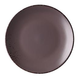 Тарілка обідня Ardesto Lucca Grey brown, 27 см, коричневий (AR2926GMC)