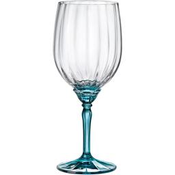 Бокал для белого вина Bormioli Rocco Florian lucent blue, 380 мл, прозрачный с голубым (199418BCG021990)