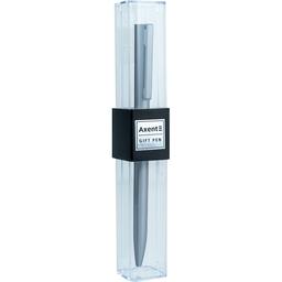 Ручка шариковая автоматическая Axent Partner синие чернила серебрянная (AB1099-34-02-A)