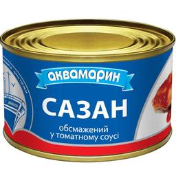 Сазан Аквамарин обжаренный в томатном соусе 230 г (712817)