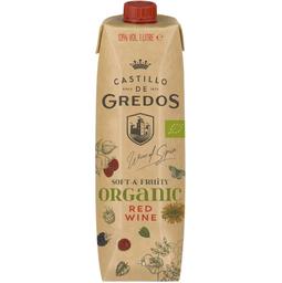 Вино "Castillo de Gredos Organic red", червоне, сухе, 12%, 1 л (882991)