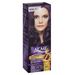 Крем-краска для волос Acme Color EXP, оттенок 4/65 (Красно-фиолетовый), 115 мл