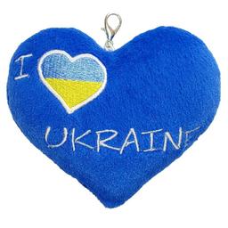 Серце - брелок Tigres I love Ukraine (ПД-0432)