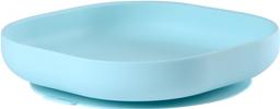 Силіконова тарілка на присосці Beaba Babycook, блакитний (913430)