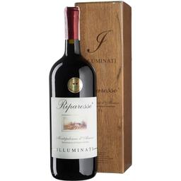 Вино Illuminati Dino Riparosso красное, сухое, 1,5 л в подарочной упаковке