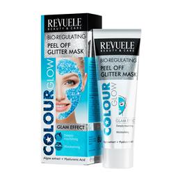 Синя біорегулююча маска-плівка для обличчя Revuele Colour Glow, 80 мл