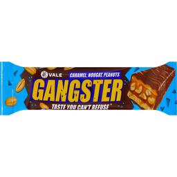 Батончик Vale Gangster з арахісом, нугою та карамеллю 50 г