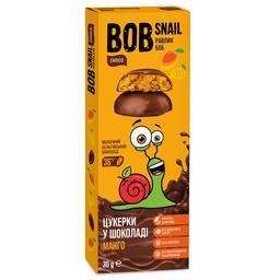 Натуральні цукерки Bob Snail Манго у молочному шоколаді, 30 г