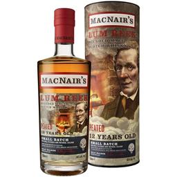Виски MacNair's Lum Reek 12 yo Blended Malt Scotch Whisky, 46%, в подарочной упаковке, 0,7 л
