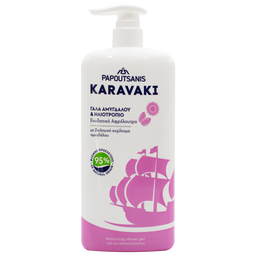 Гель для душу/піна для ванни Karavaki Мигдальне молоко, 750 мл (KSGM750)