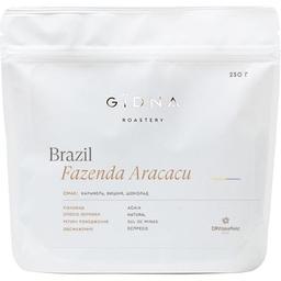 Кава у зернах Gidna Roastery Brazil Fazenda Aracacu Natural Espresso 250 г