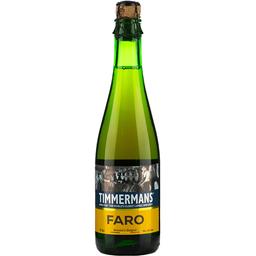 Пиво Timmermans Faro, світле, 4%, 0,375 л
