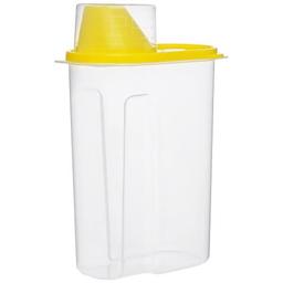 Контейнер для зберігання продуктів Stenson 1.4 л жовтий (25549)