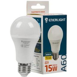 Светодиодная лампа Enerlight A60, 15W, 3000K, E27 (A60E2715SMDWFR)