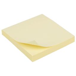 Блок паперу з клейким шаром Axent Delta 75x75 мм 100 аркушів, жовтий (D3314-01)