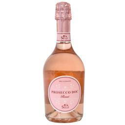 Вино игристое Villa Selli Prosecco Spumante DOC Rose Extra-dry Millesimato, розовое, экстра-драй, 0,75 л (8003905045376)