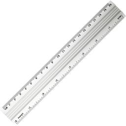 Лінійка Axent алюмінієва 20 см (7420-A)