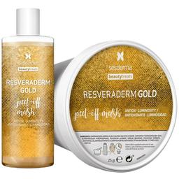 Маска-пілінг для обличчя Sesderma Beauty Treats Resveraderm Gold Peel-Off Mask 75 мл + 25 г