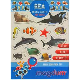 Магнитный набор Magdum Морские жители (ML4031-28 EN)