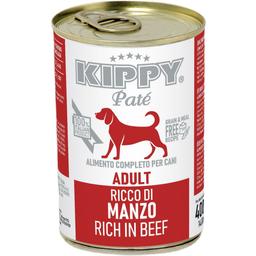 Влажный корм для собак Kippy паштет с говядиной 400 г