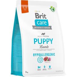 Сухий корм для цуценят Brit Care Dog Hypoallergenic Puppy, гіпоалергенний, з ягням, 3 кг