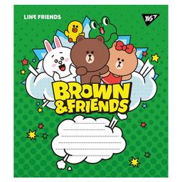 Набір зошитів Yes Line friends, в лінію, 18 аркушів, 25 шт. (766351)