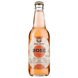 Сидр Mikki Brew Rose, напівсолодкий, 5%, 0,33 л (502448)