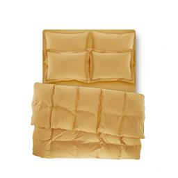 Комплект постельного белья Penelope Catherine mustard, хлопок, King Size (200х180+35см), желтый (svt-2000022294720)