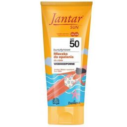Янтарное солнцезащитное молочко Farmona Jantar Sun SPF 50 водостойкое 200 мл