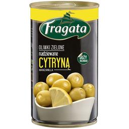 Оливки Fragata зелені з лимоном 300 г