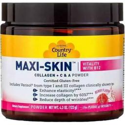 Комплекс Country Life Maxi-Skin Vitality с витамином В12, 123 г