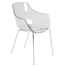 Кресло Papatya Opal, прозрачно-чистый (294096)