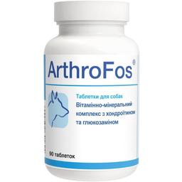Вітамінно-мінеральна добавка Dolfos ArthroFos для опорно-рухової системи собак, 90 таблеток (139-90)