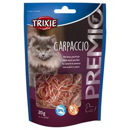 Ласощі для кішок Trixie Premio Carpaccio, з качкою та рибою, 20 г (42707)