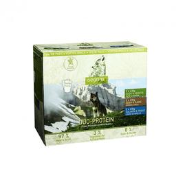 Набор влажного корма для взрослых собак Isegrim Adult Pouch Roots Multipack II Duoprotein, 2,46 кг (6 паучей по 410 г)