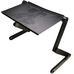 Столик для ноутбука Supretto складной с вентилятором черный (58000001)
