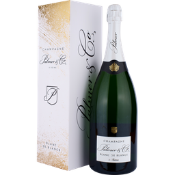Шампанское Palmer & Co Champagne Brut Blanc de Blancs AOC, белое, брют, 1,5 л