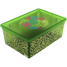 Коробка Qutu Light Box Flouresent green, 10 л (LIGHT BOX с/к FLOURESENT GREEN 1)