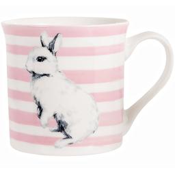 Чашка Lefard Pretty Rabbit, 350 мл, білий з рожевим (922-019)