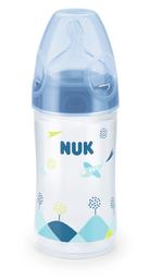 Пляшечка Nuk New Class, з силіконовою соскою, 0-6 міс., 150 мл, синій (10743578/1)
