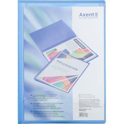 Дисплей-книга с карманом Axent А4 20 файлов синяя (1020-22-A)