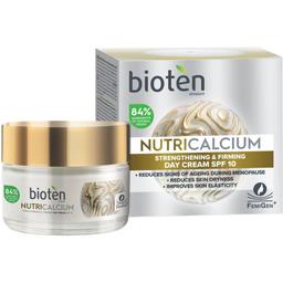 Зміцнювальний денний крем для обличчя Bioten Nutri Calcium Strengthening & Firming Day Cream SPF 10 50 мл
