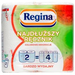 Бумажные полотенца Regina, двухслойные, 2 рулона (416263)