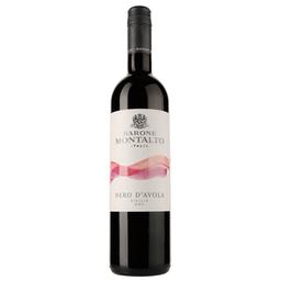 Вино Barone Montalto Nero d'Avola Sicilia DOС, красное, сухое, 0,75 л